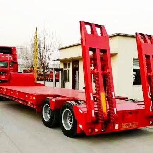 钩机板半挂车